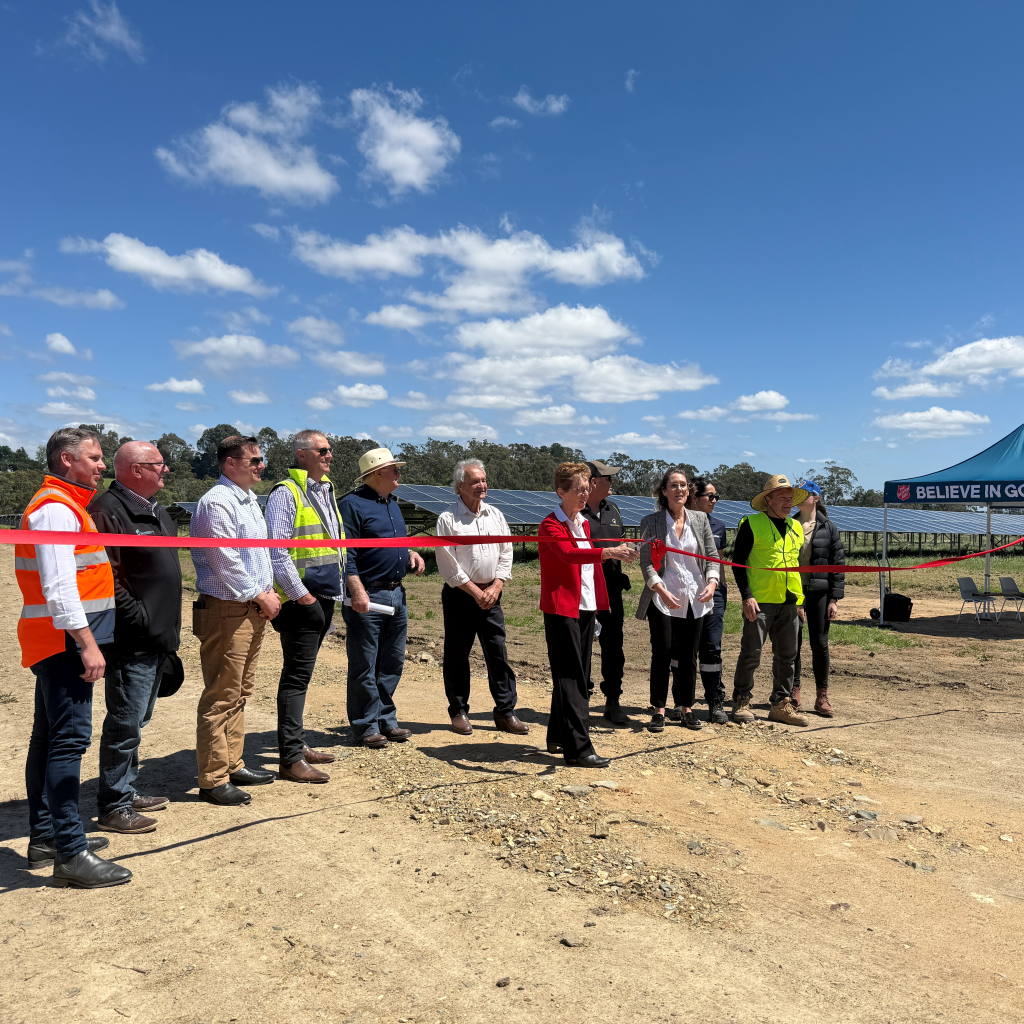 Ribbon cutting